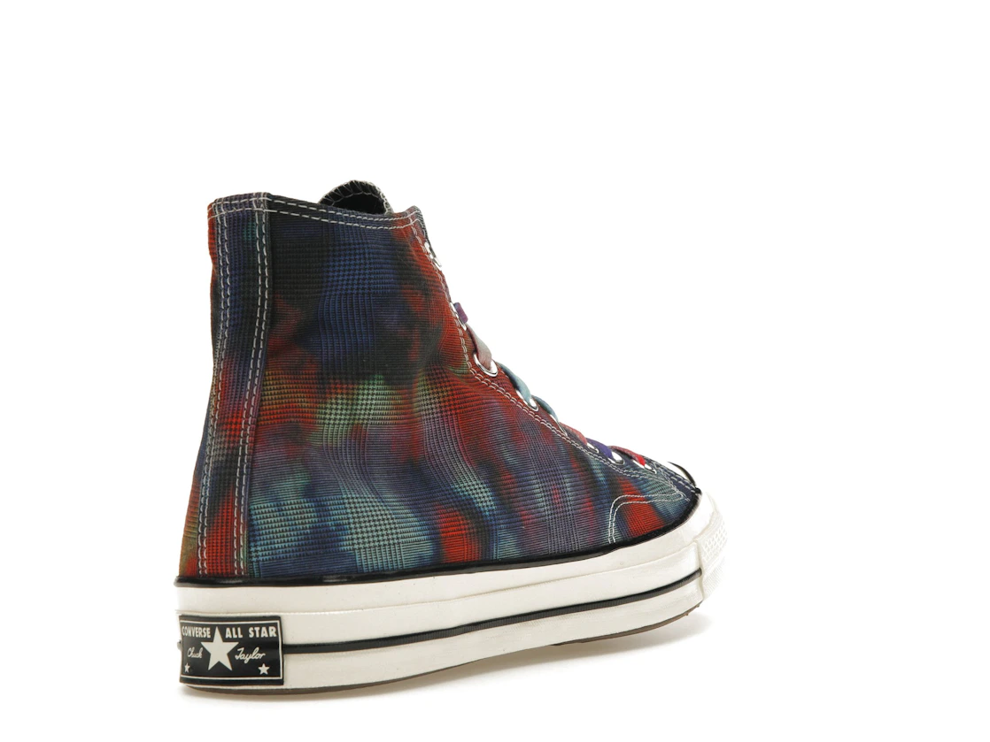 Converse Chuck Taylor All Star 70 Hi Tie Dye Plaid