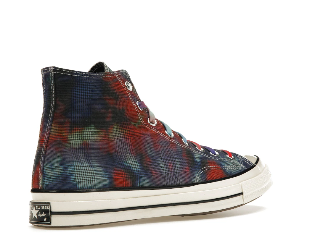 Converse Chuck Taylor All Star 70 Hi Tie Dye Plaid
