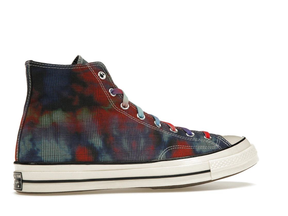 Converse Chuck Taylor All Star 70 Hi Tie Dye Plaid