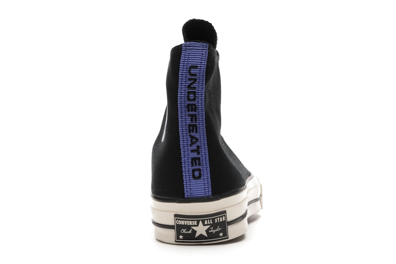 Converse Chuck Taylor All Star 70 Hi Undefeated Fundamentals Black