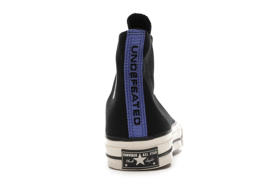 Converse Chuck Taylor All Star 70 Hi Undefeated Fundamentals Black
