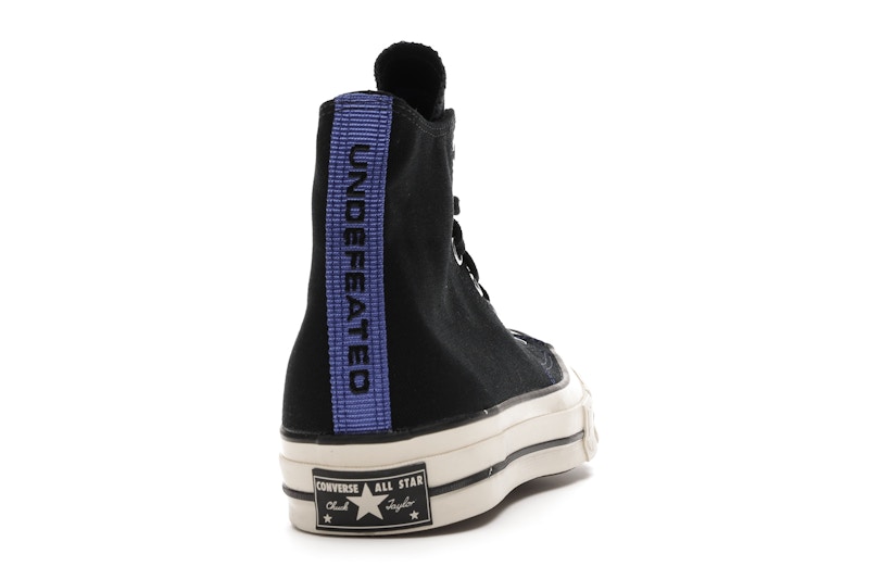 Converse Chuck Taylor All Star 70 Hi Undefeated Fundamentals Black