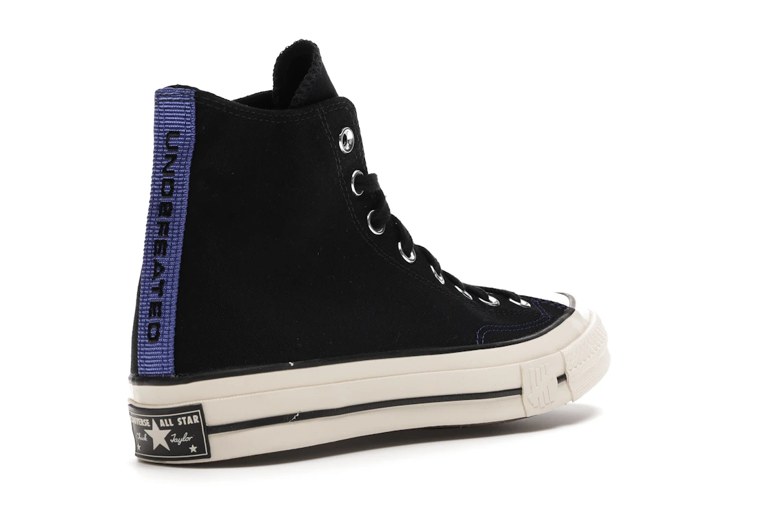 Converse Chuck Taylor All Star 70 Hi Undefeated Fundamentals Black