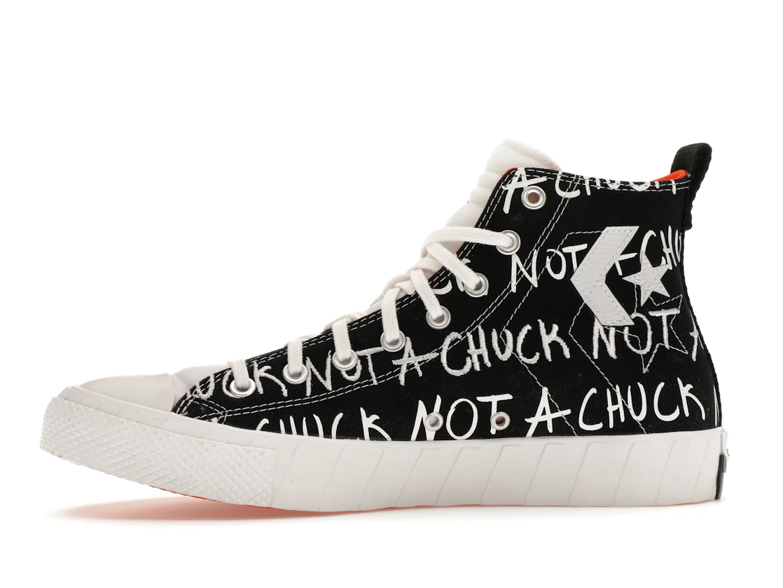 Converse UNT1TL3D Hi Not a Chuck Black