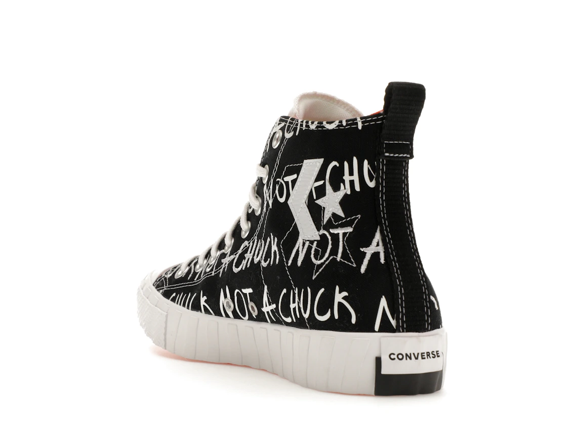 Converse UNT1TL3D Hi Not a Chuck Black