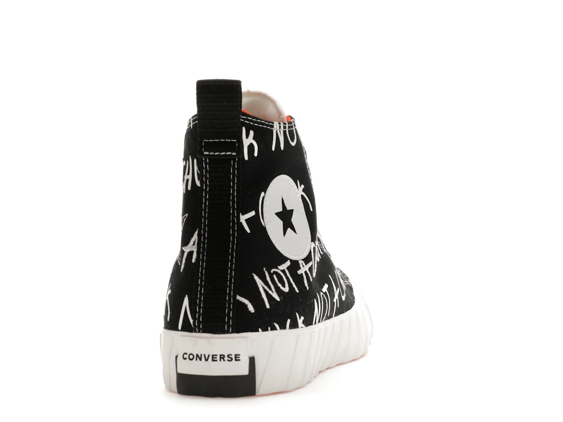 Converse UNT1TL3D Hi Not a Chuck Black
