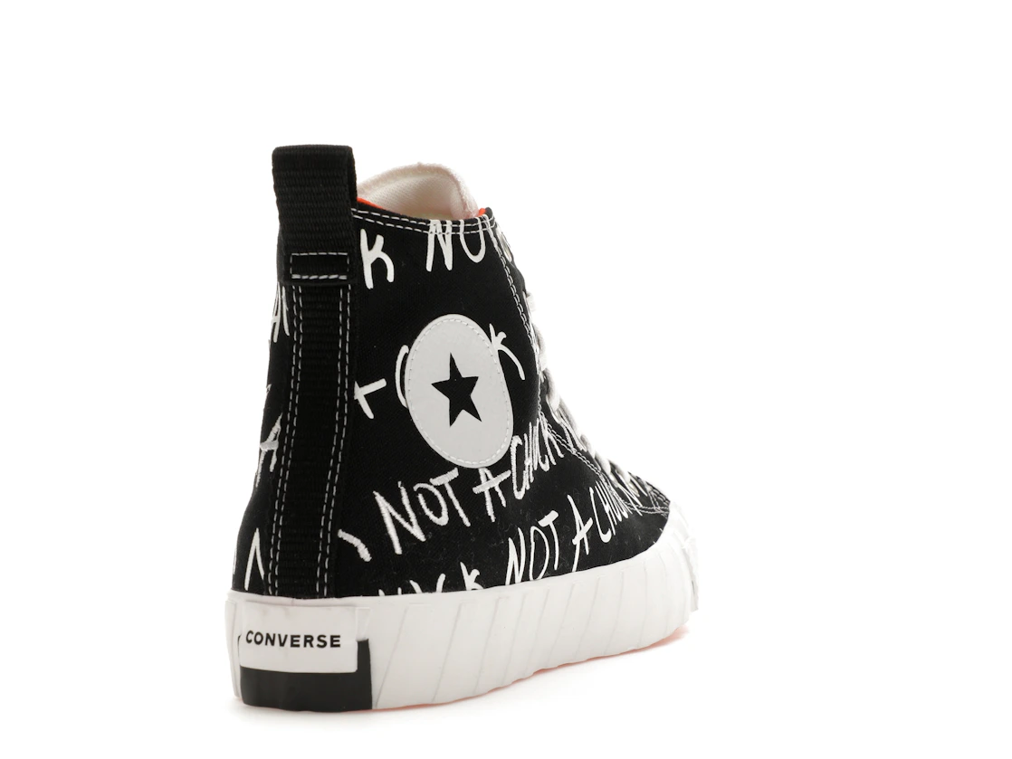 Converse UNT1TL3D Hi Not a Chuck Black