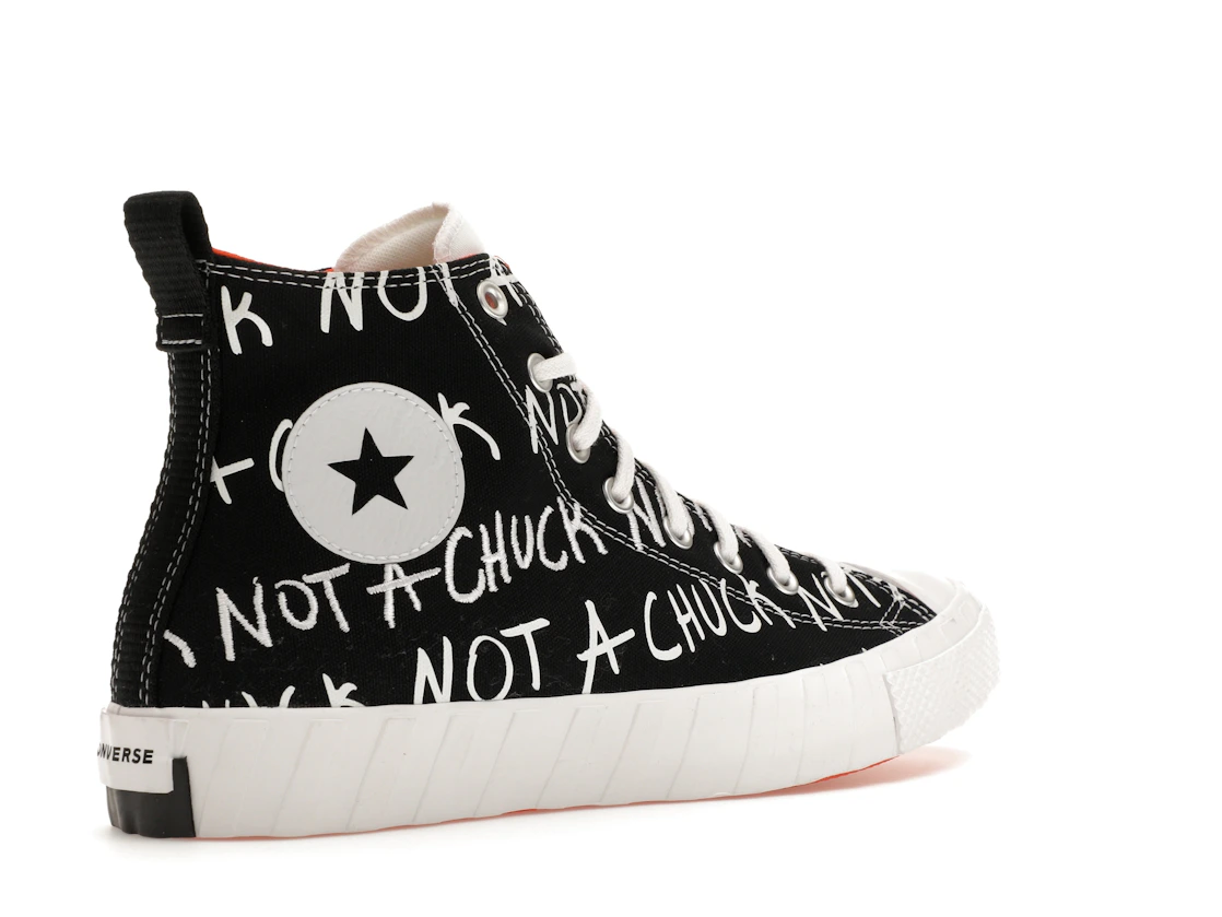 Converse UNT1TL3D Hi Not a Chuck Black