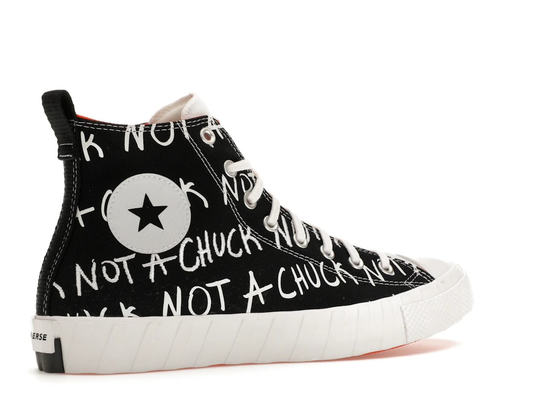 Converse UNT1TL3D Hi Not a Chuck Black