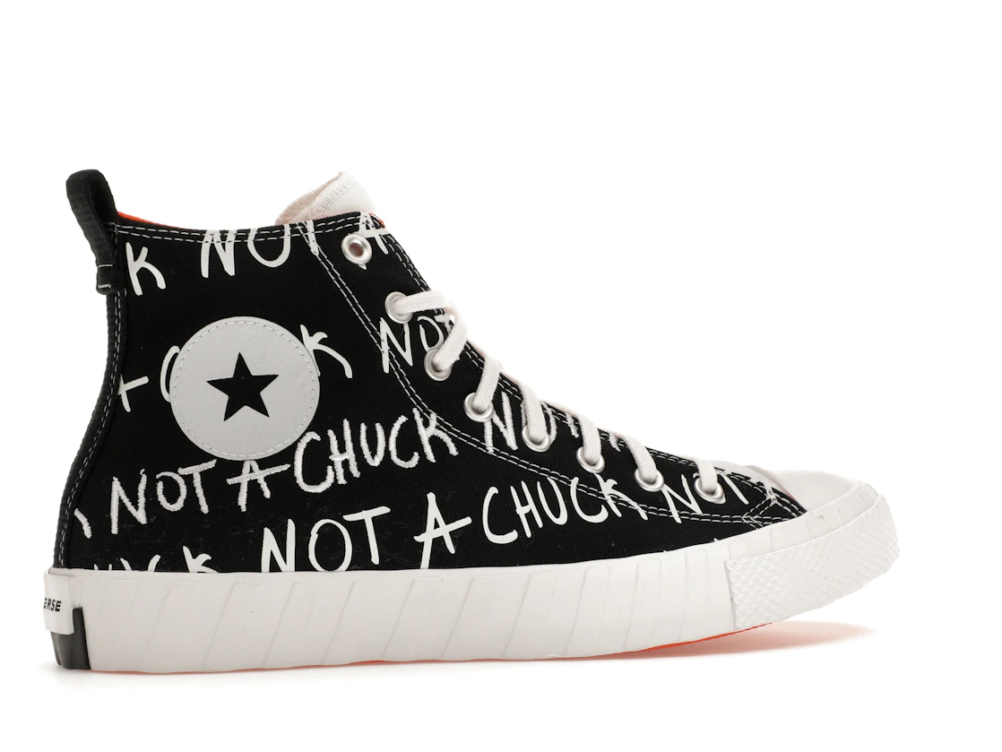 Converse UNT1TL3D Hi Not a Chuck Black