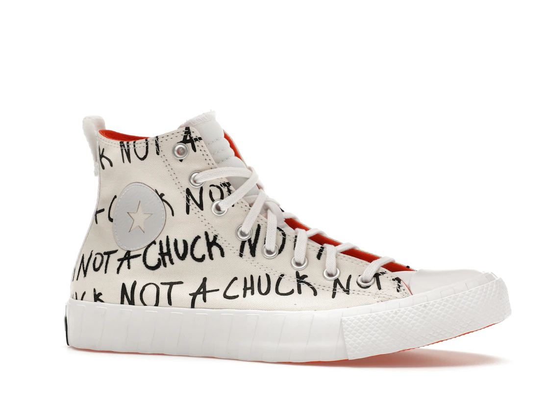 Converse UNT1TL3D Hi Not a Chuck White