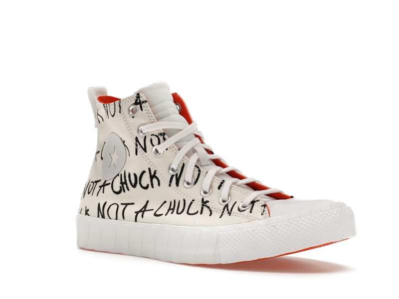 Converse UNT1TL3D Hi Not a Chuck White