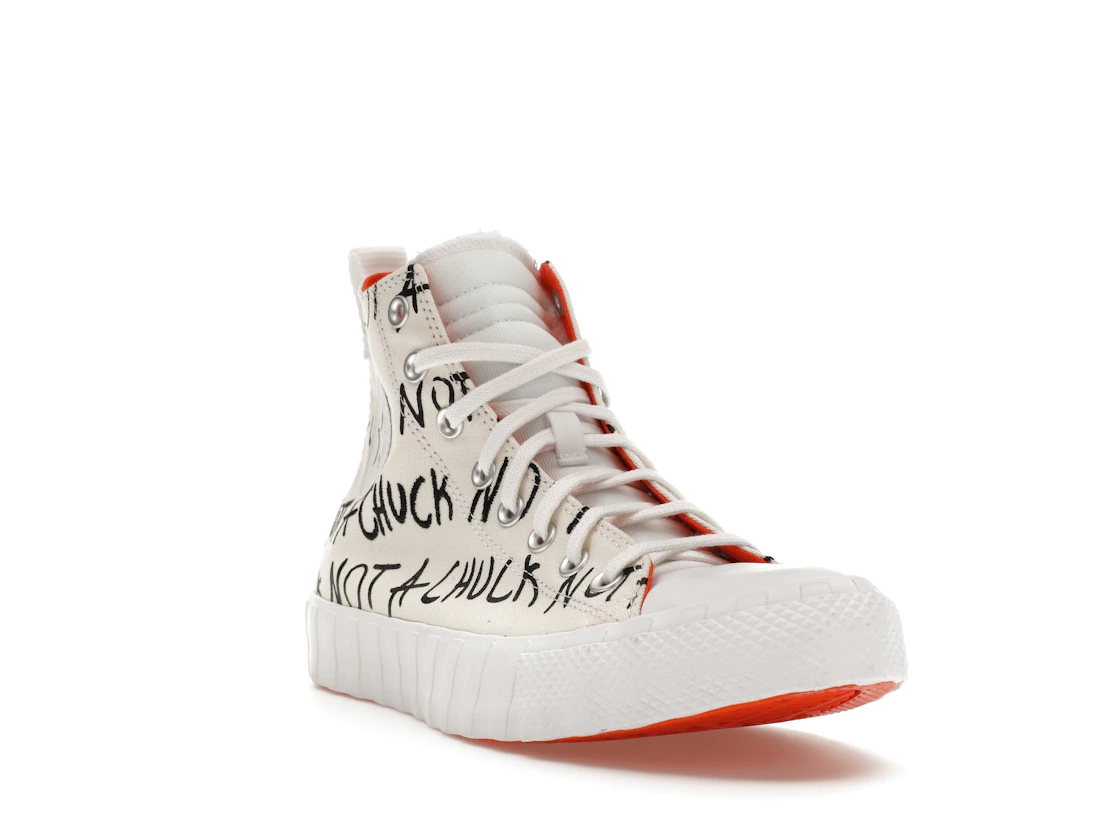 Converse UNT1TL3D Hi Not a Chuck White