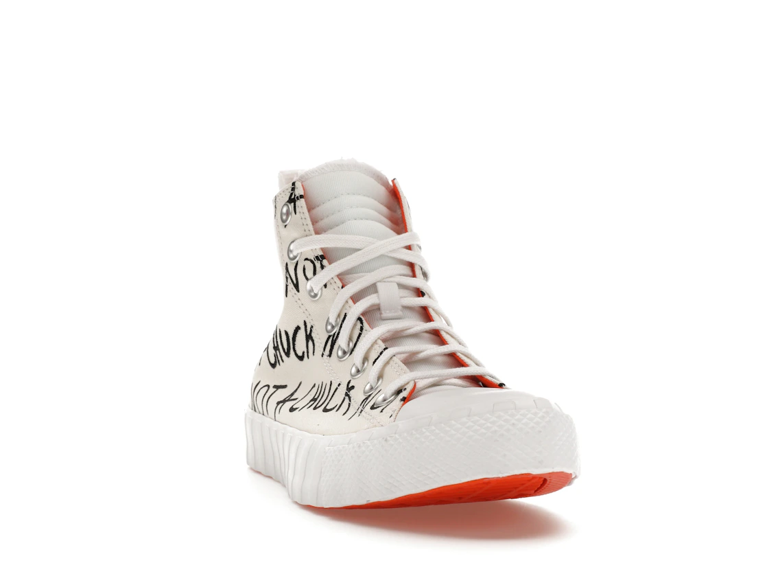Converse UNT1TL3D Hi Not a Chuck White