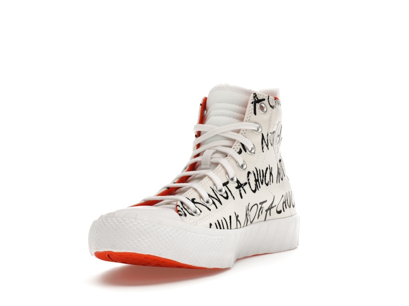 Converse UNT1TL3D Hi Not a Chuck White