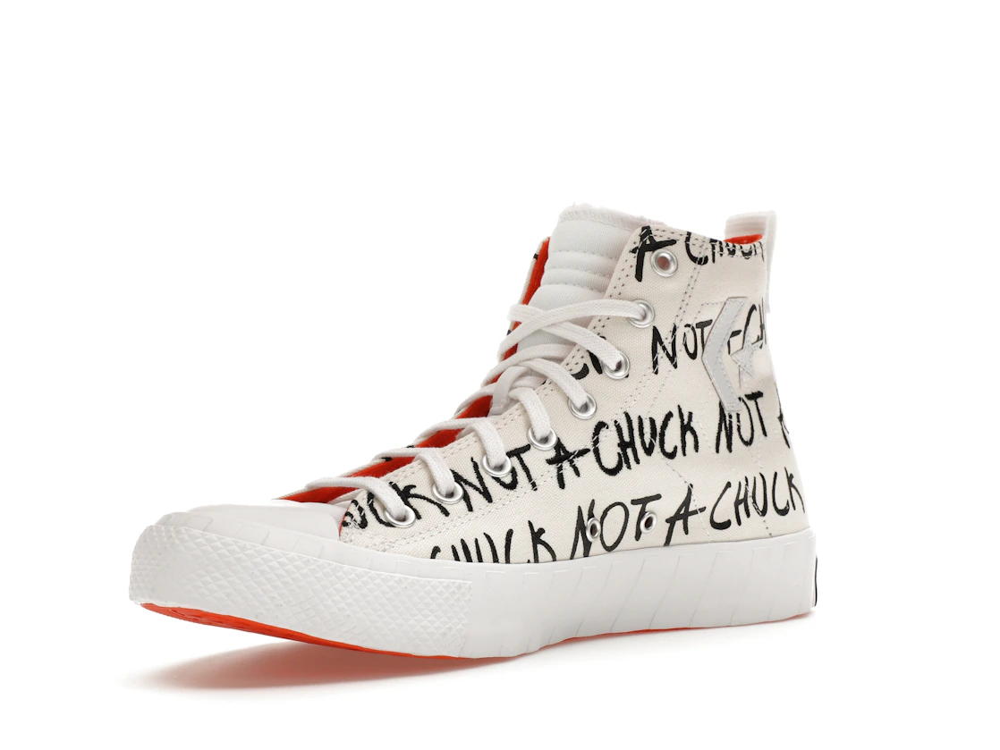 Converse UNT1TL3D Hi Not a Chuck White