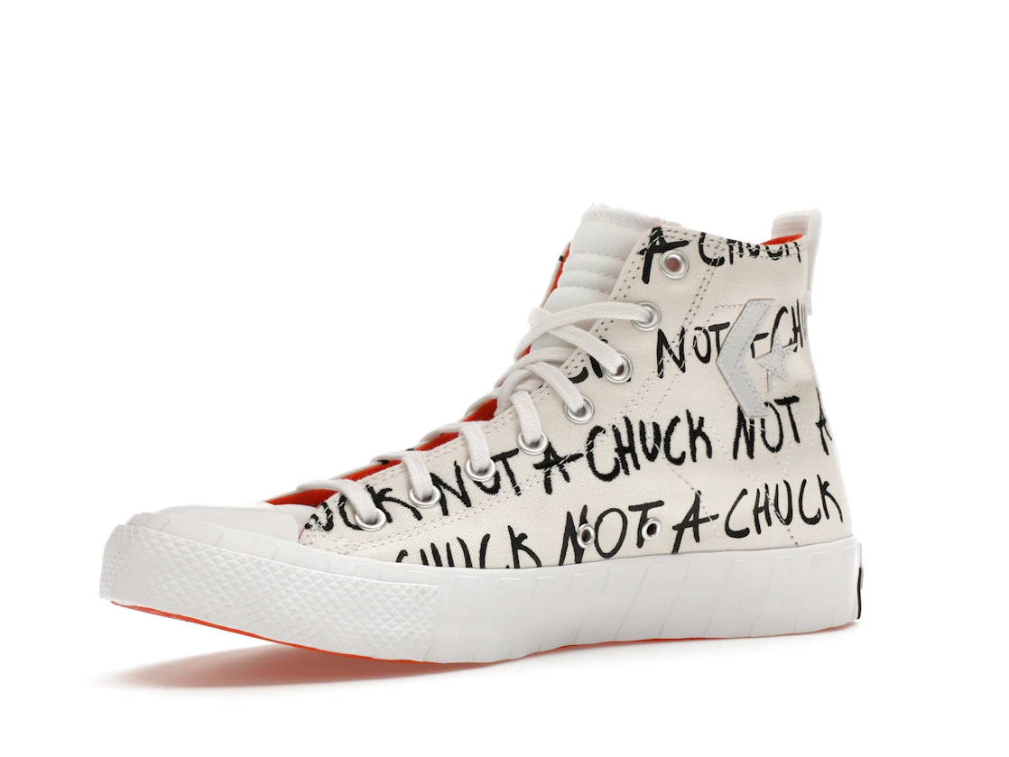 Converse UNT1TL3D Hi Not a Chuck White