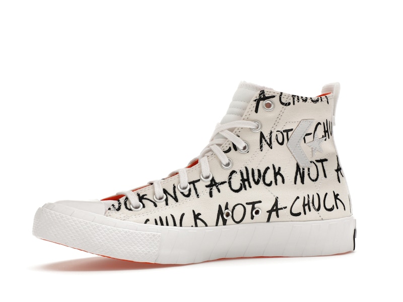 Converse UNT1TL3D Hi Not a Chuck White