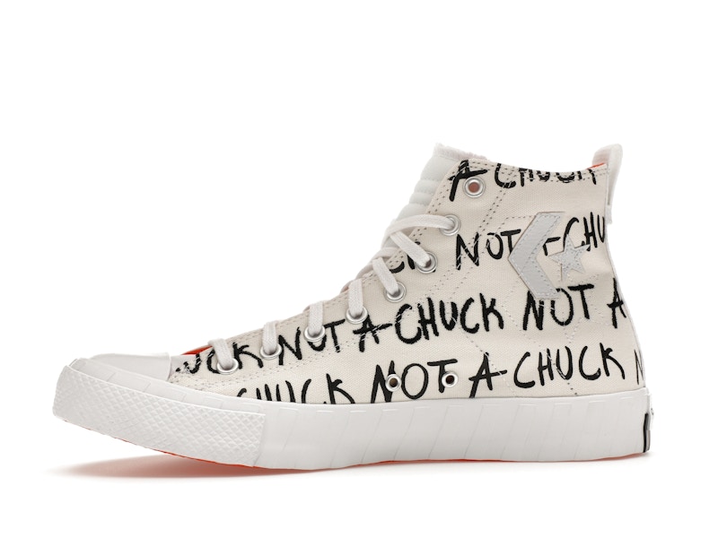 Converse UNT1TL3D Hi Not a Chuck White