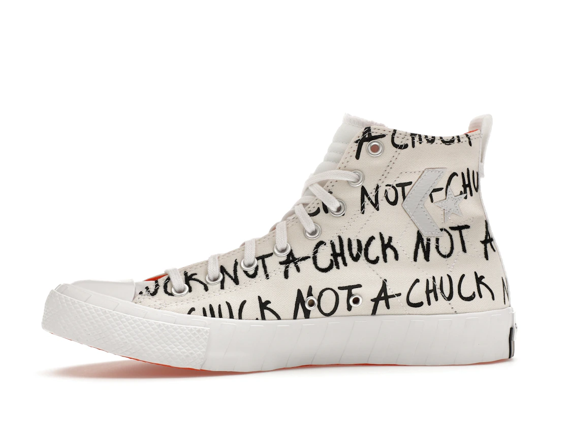 Converse UNT1TL3D Hi Not a Chuck White