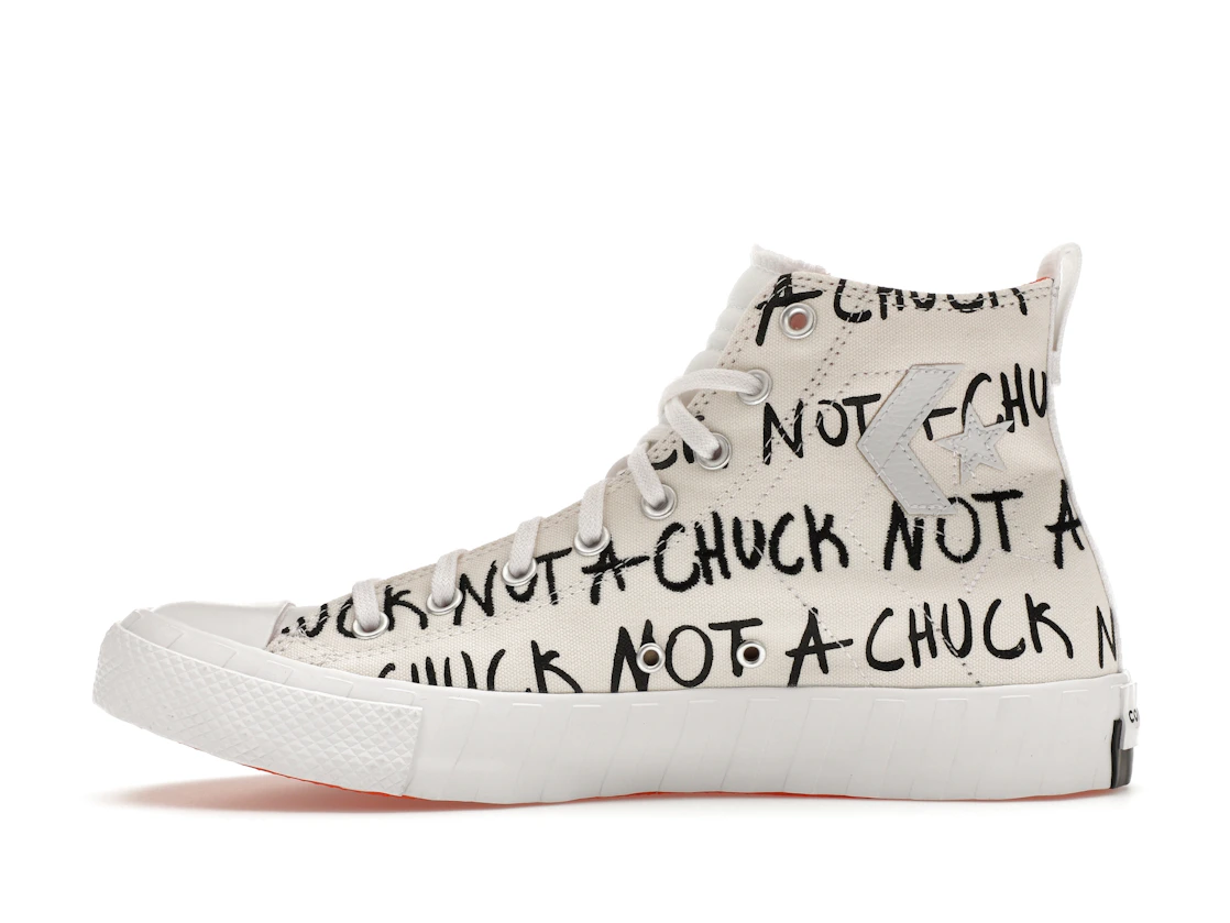 Converse UNT1TL3D Hi Not a Chuck White