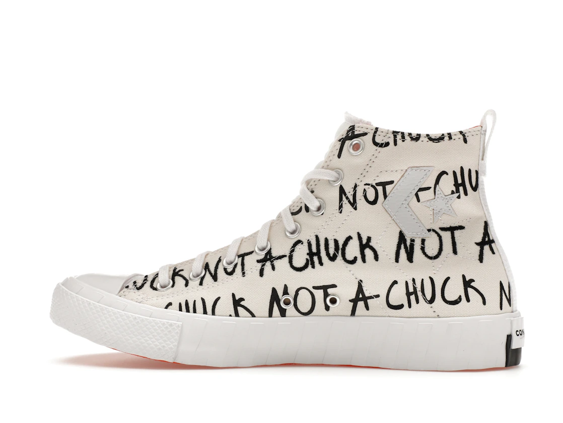Converse UNT1TL3D Hi Not a Chuck White