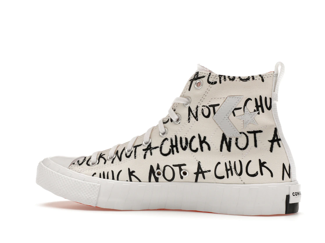 Converse UNT1TL3D Hi Not a Chuck White