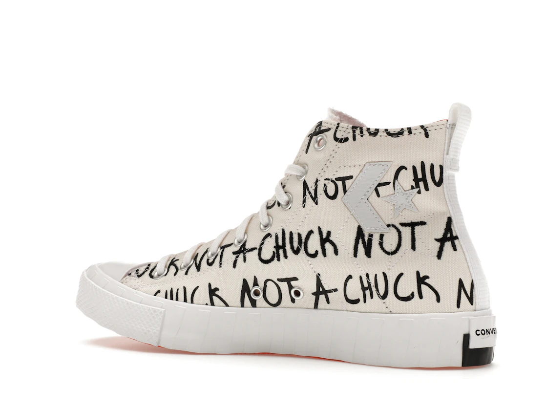 Converse UNT1TL3D Hi Not a Chuck White