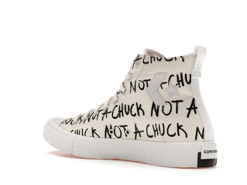Converse UNT1TL3D Hi Not a Chuck White