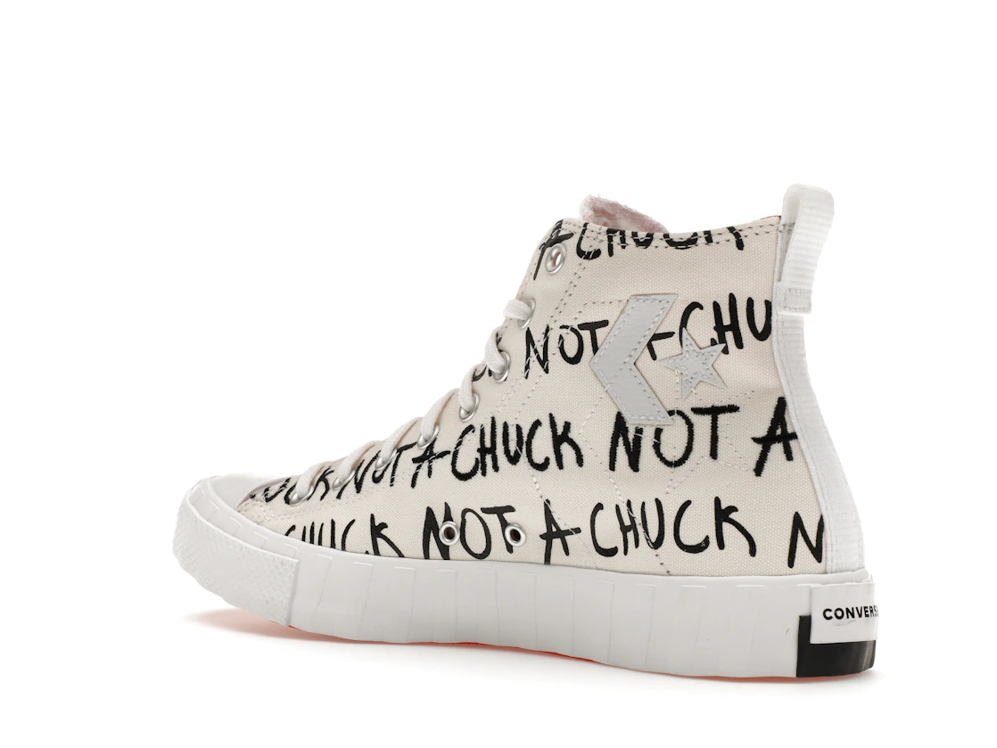 Converse UNT1TL3D Hi Not a Chuck White