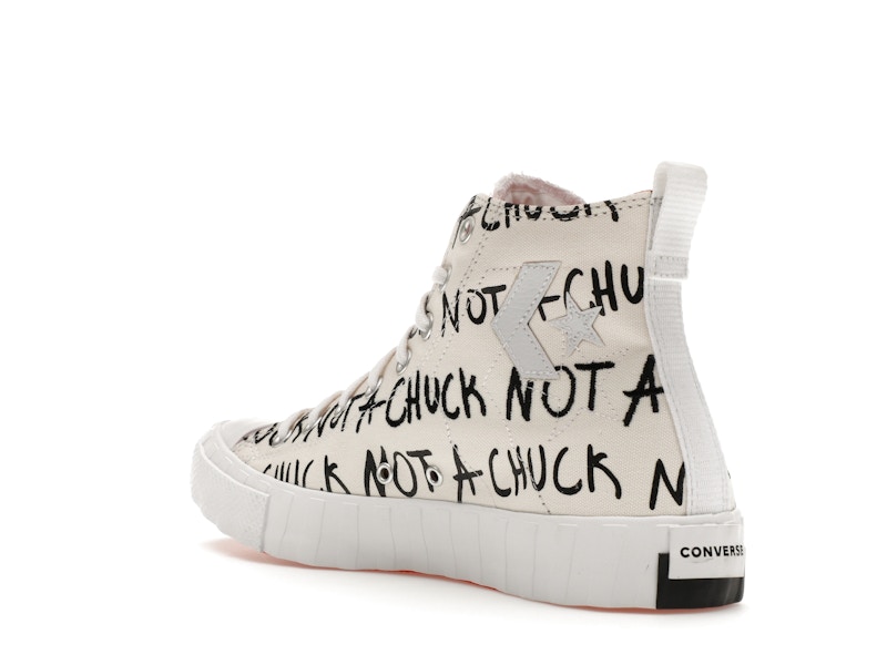Converse UNT1TL3D Hi Not a Chuck White