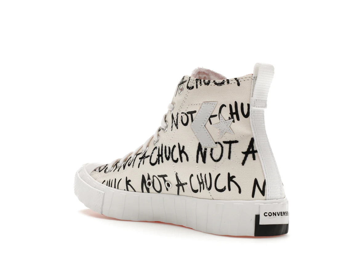 Converse UNT1TL3D Hi Not a Chuck White