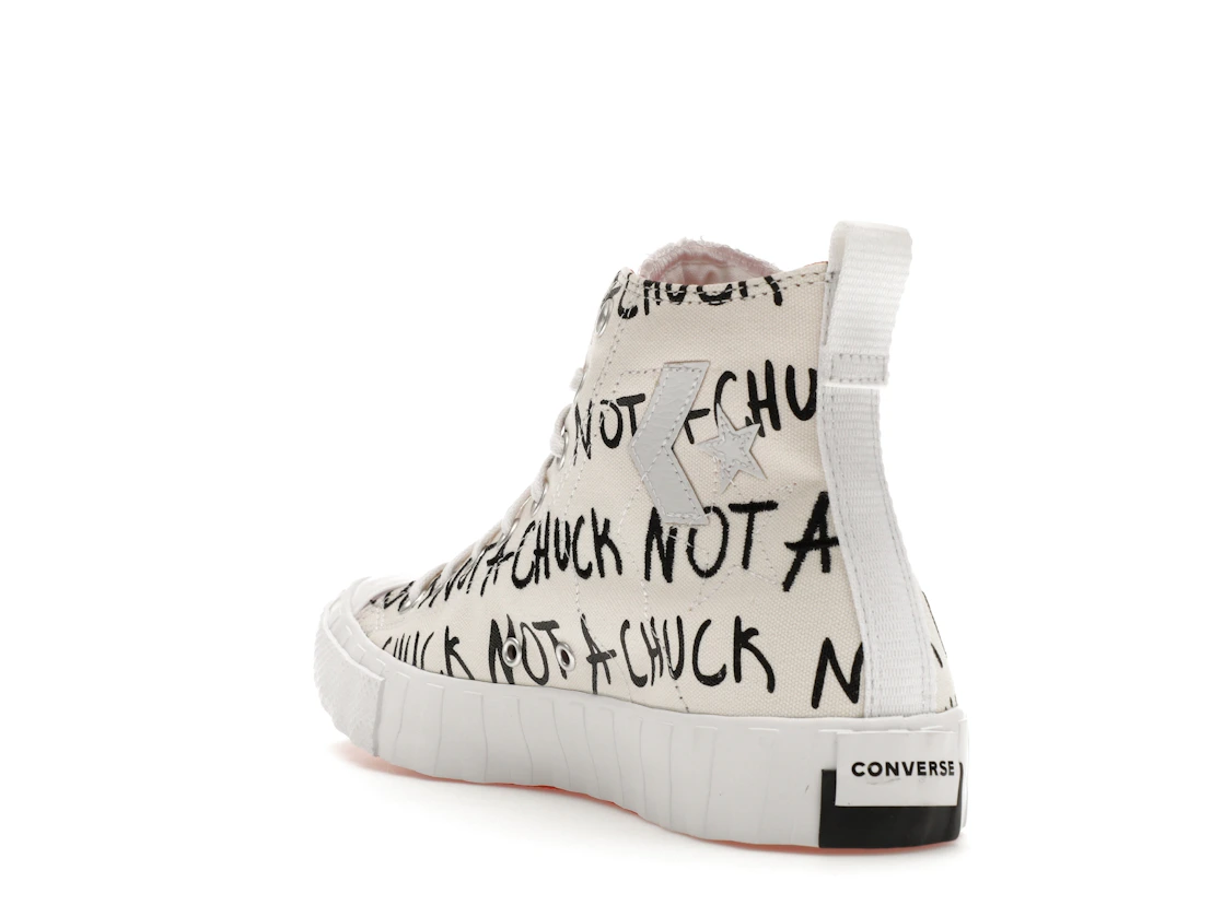 Converse UNT1TL3D Hi Not a Chuck White