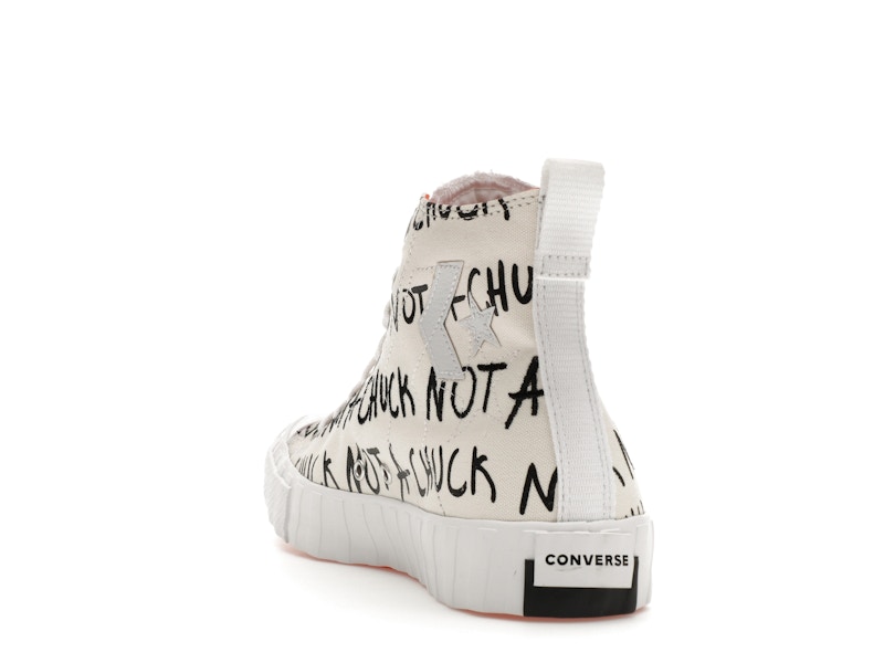 Converse UNT1TL3D Hi Not a Chuck White