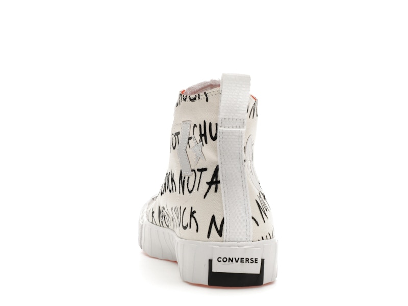 Converse UNT1TL3D Hi Not a Chuck White