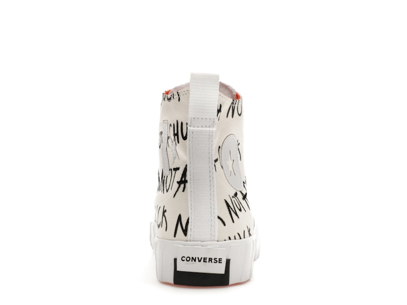 Converse UNT1TL3D Hi Not a Chuck White