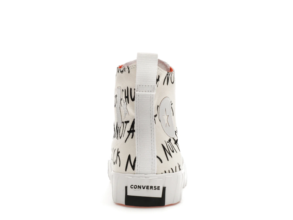 Converse UNT1TL3D Hi Not a Chuck White