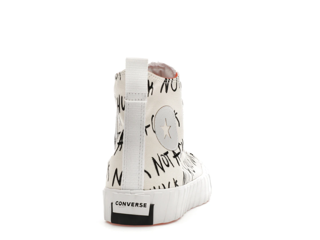 Converse UNT1TL3D Hi Not a Chuck White