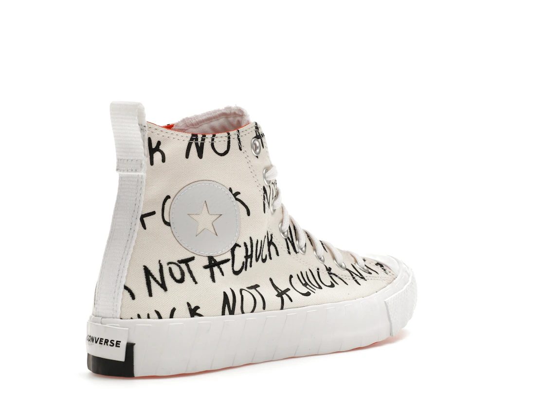 Converse UNT1TL3D Hi Not a Chuck White