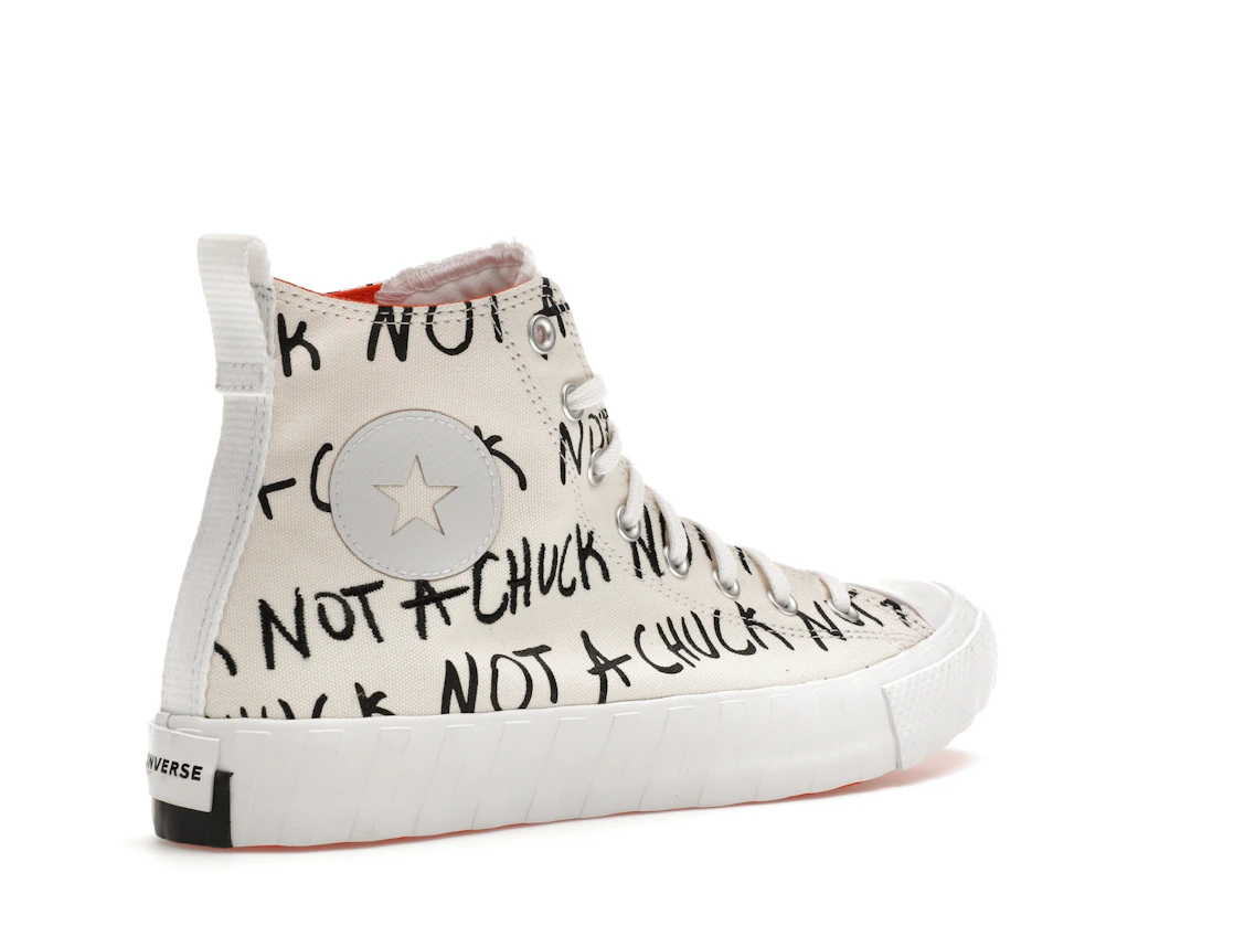 Converse UNT1TL3D Hi Not a Chuck White