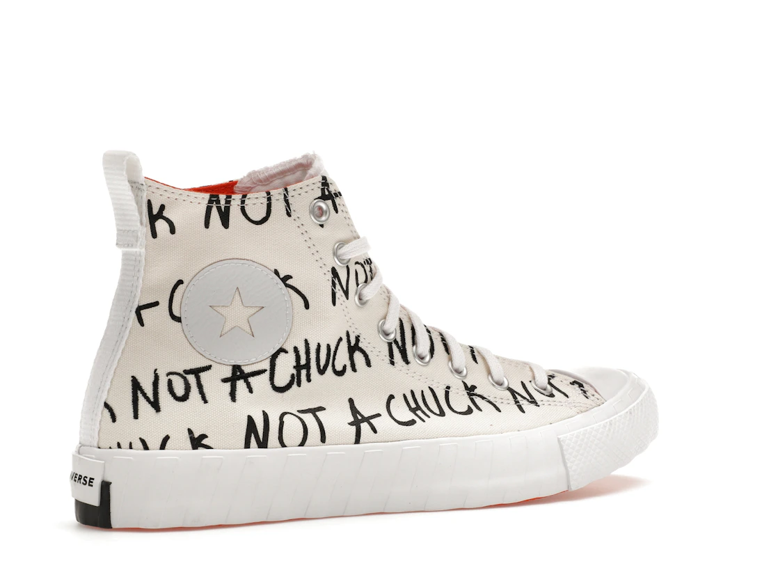 Converse UNT1TL3D Hi Not a Chuck White