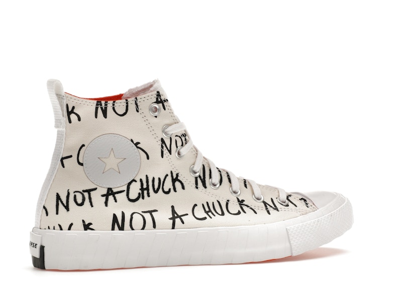 Converse UNT1TL3D Hi Not a Chuck White