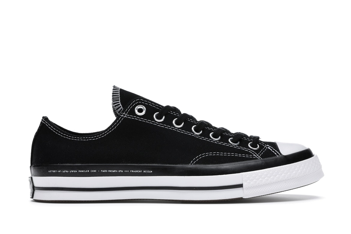 Converse Chuck Taylor All Star 70 Ox Moncler Fragment Black メンズ ...