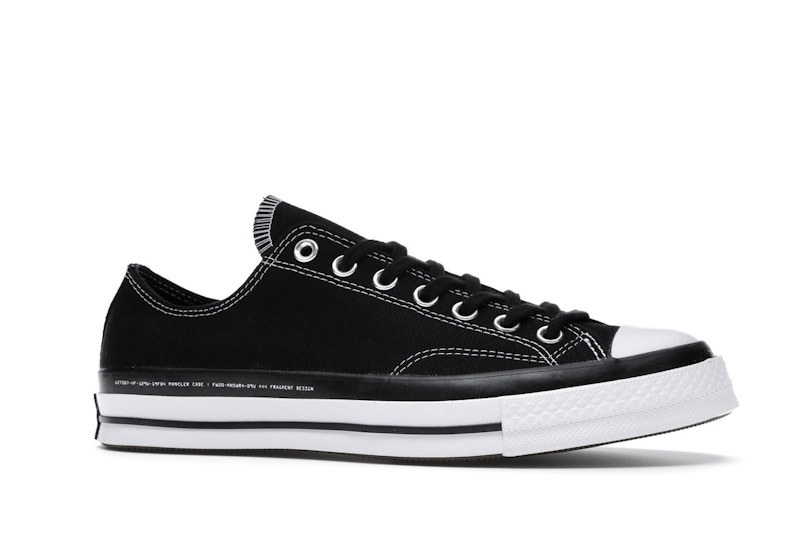 Converse Chuck Taylor All Star 70 Ox Moncler Fragment Black
