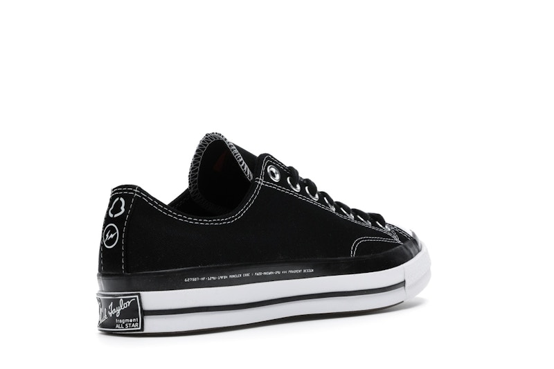 Converse Chuck Taylor All Star 70 Ox Moncler Fragment Black