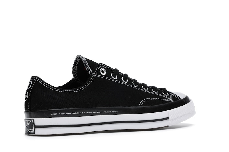 Converse Chuck Taylor All Star 70 Ox Moncler Fragment Black