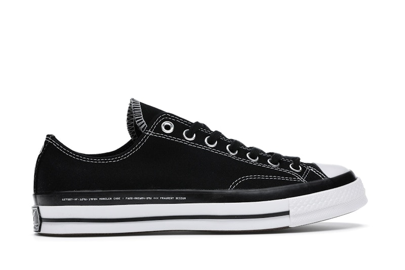 Converse Chuck Taylor All Star 70 Ox Moncler Fragment Black