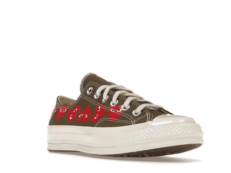 Converse Chuck Taylor All Star 70 Ox Comme des Garcons Multi Heart Green