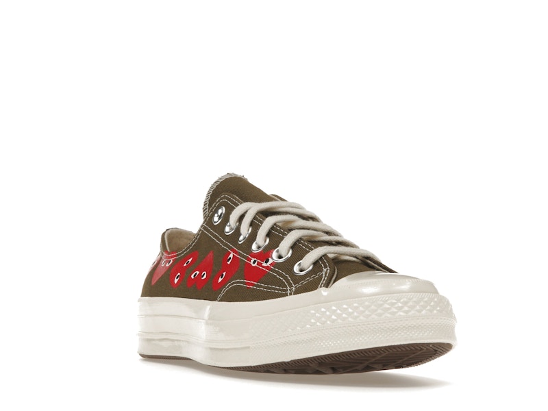 Converse Chuck Taylor All Star 70 Ox Comme des Garcons Multi Heart Green