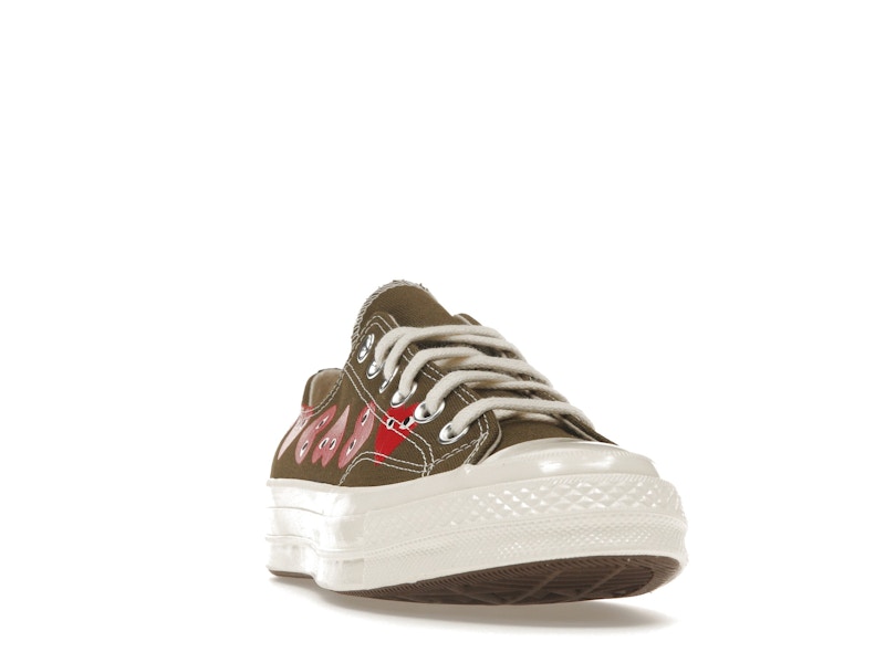 Converse Chuck Taylor All Star 70 Ox Comme des Garcons Multi Heart Green